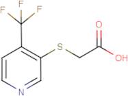 2-[4-(Trifluoromethyl)pyridin-3-ylthio]acetic acid