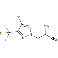 4-Bromo-1-isobutyl-3-(trifluoromethyl)pyrazole