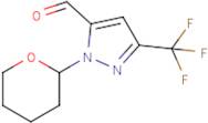 1-(Oxan-2-yl)-3-(trifluoromethyl)pyrazole-5-carboxaldehyde