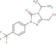 3-(Hydroxymethyl)-4-isopropyl-1-(4-(trifluoromethyl)phenyl)-1H-1,2,4-triazol-5(4H)-one