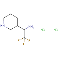 2,2,2-Trifluoro-1-(piperidin-3-yl)ethanamine dihydrochloride