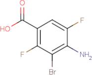 4-Amino-3-bromo-2,5-difluorobenzoic acid