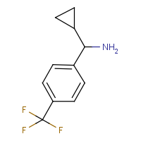 a-Cyclopropyl-4-trifluoromethyl-benzylamine