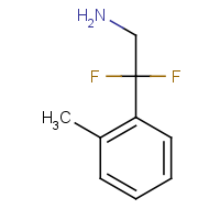 2,2-Difluoro-2-(2-methylphenyl)ethan-1-amine