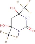 4,6-Bis(hydroxy)-4.6-bis(trifluoromethyl)tetrahydropyrimidine-2-one