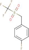 4-Fluorophenyl(trifluoromethylsulfonyl)methane