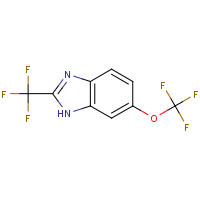 6-(Trifluoromethoxy)-2-(trifluoromethyl)-1H-benzimidazole