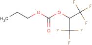 Hexafluoroisopropyl propyl carbonate