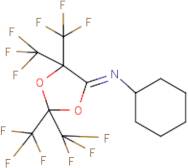 N-Cyclohexyl-2,2,5,5-tetrakis(trifluoromethyl)-1,3-dioxolan-4-imine