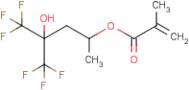 5,5,5-Trifluoro-4-hydroxy-4-(trifluoromethyl)pentan-2-yl methacrylate