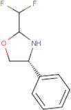 (4R)-4-Phenyl-2-(difluoromethyl)oxazolidine