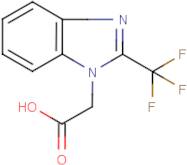 [2-(Trifluoromethyl)-1H-benzimidazol-1-yl]acetic acid