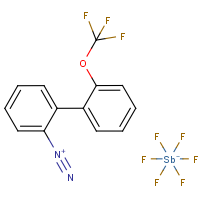 2-(Trifluoromethoxy)biphenyl-2'-diazonium hexafluoroantimonate