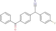 2-(Benzoylphenyl)-2-(4-fluorophenyl)acetonitrile