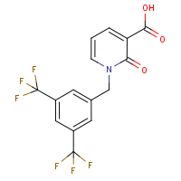 1-[3,5-Bis(trifluoromethyl)benzyl]pyrid-2-one-3-carboxylic acid