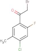 4-Chloro-2-fluoro-5-methylphenacyl bromide