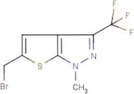 5-(Bromomethyl)-1-methyl-3-(trifluoromethyl)-1H-thieno[2,3-c]pyrazole