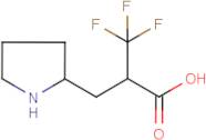 3-(Pyrrolidin-2-yl)-2-(trifluoromethyl)propanoic acid