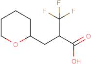 3,3,3-Trifluoro-2-(tetrahydro-2H-pyran-2-ylmethyl)propanoic acid