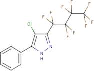 4-Chloro-3-perfluorobutyl-5-phenyl-1H-pyrazole