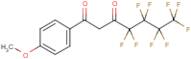 1-(4-Methoxyphenyl)-2H,2H-perfluoroheptane-1,3-dione