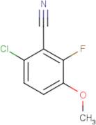 6-Chloro-2-fluoro-3-methoxybenzonitrile