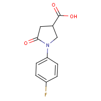 1-(4-Fluorophenyl)-5-oxopyrrolidine-3-carboxylic acid