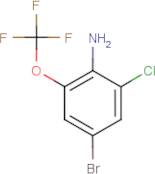 4-Bromo-2-chloro-6-(trifluoromethoxy)aniline