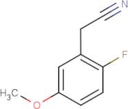 2-Fluoro-5-methoxyphenylacetonitrile