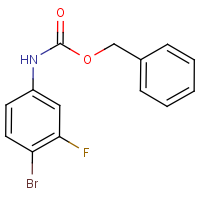 4-Bromo-3-fluoroaniline, N-CBZ protected