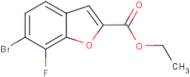 Ethyl 6-bromo-7-fluorobenzo[b]furan-2-carboxylate