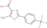 5-Methyl-2-[4-(trifluoromethyl)phenyl]-1,3-oxazole-4-carboxylic acid