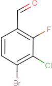 4-Bromo-3-chloro-2-fluorobenzaldehyde
