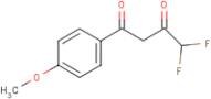 4,4-Difluoro-1-(4-methoxyphenyl)butane-1,3-dione