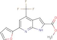 Methyl 6-(fur-2-yl)-4-(trifluoromethyl)-7-azaindole-2-carboxylate