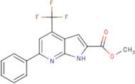 Methyl 6-phenyl-4-(trifluoromethyl)-7-azaindole-2-carboxylate