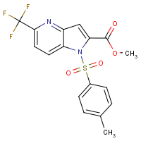 Methyl 1-(toluene-4-sulphonyl)-5-(trifluoromethyl)-4-azaindole-2-carboxylate