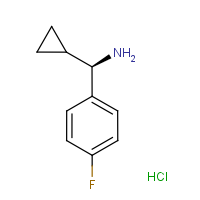 (R)-Cyclopropyl(4-fluorophenyl)methylamine hydrochloride