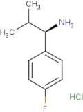 (1R)-1-(4-Fluorophenyl)-2-methylpropylamine hydrochloride