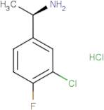 (1R)-1-(3-Chloro-4-fluorophenyl)ethylamine hydrochloride