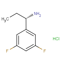 (1S)-1-(3,5-Difluorophenyl)propylamine hydrochloride