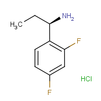 (1R)-1-(2,4-Difluorophenyl)propylamine hydrochloride