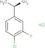 (1R)-1-(4-Chloro-3-fluorophenyl)ethylamine hydrochloride