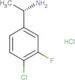 (1S)-1-(4-Chloro-3-fluorophenyl)ethylamine hydrochloride