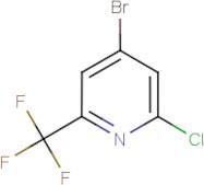 4-Bromo-2-chloro-6-(trifluoromethyl)pyridine
