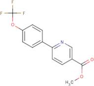 Methyl 6-[4-(trifluoromethoxy)phenyl]nicotinate