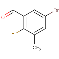 5-Bromo-2-fluoro-3-methylbenzaldehyde