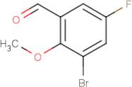 3-Bromo-5-fluoro-2-methoxybenzaldehyde