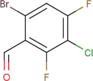 6-Bromo-3-chloro-2,4-difluorobenzaldehyde