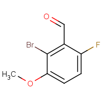 2-Bromo-6-fluoro-3-methoxybenzaldehyde